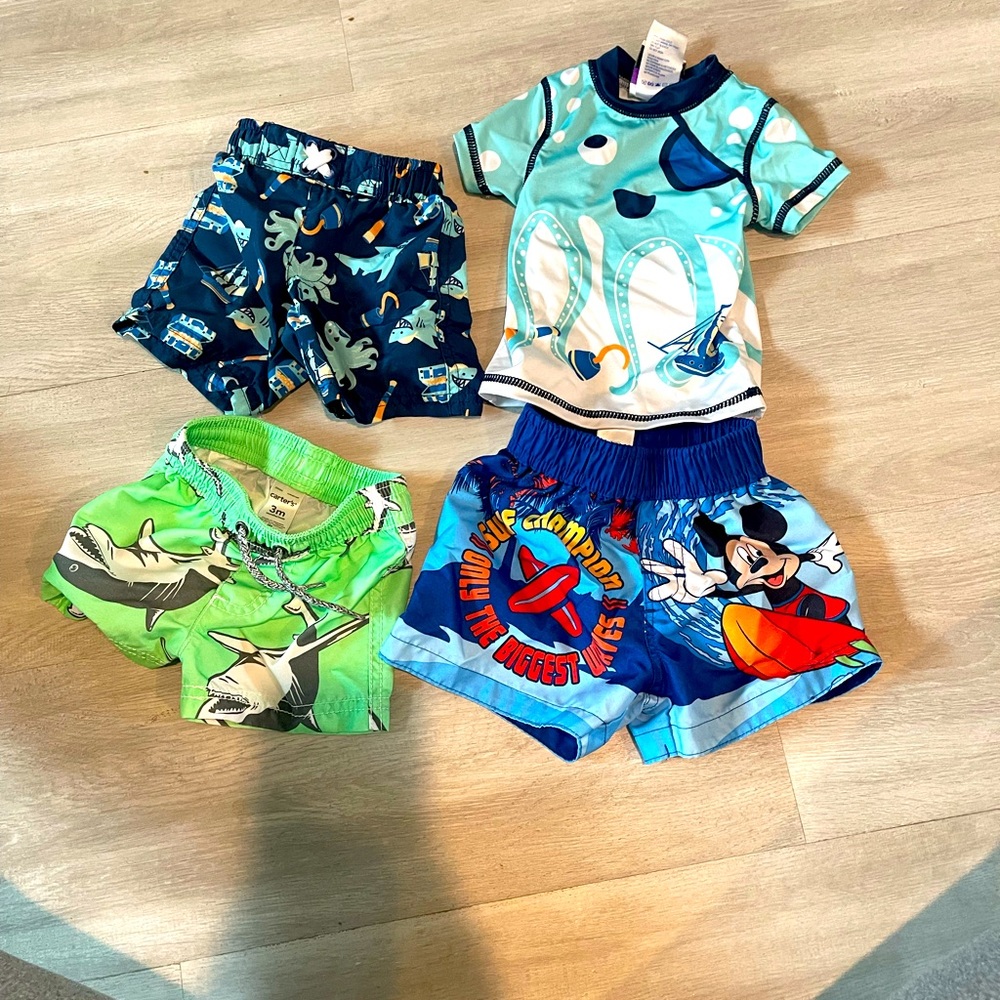 Boys Swim Set - Size 3-6 Month